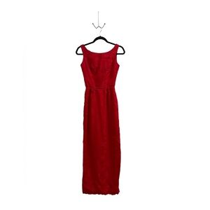 Vintage red gown